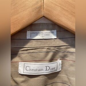 Christian Dior Striped Shirt